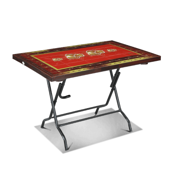 Deco Classic Table 4 Seat S/L Print Rock 3 - RW
