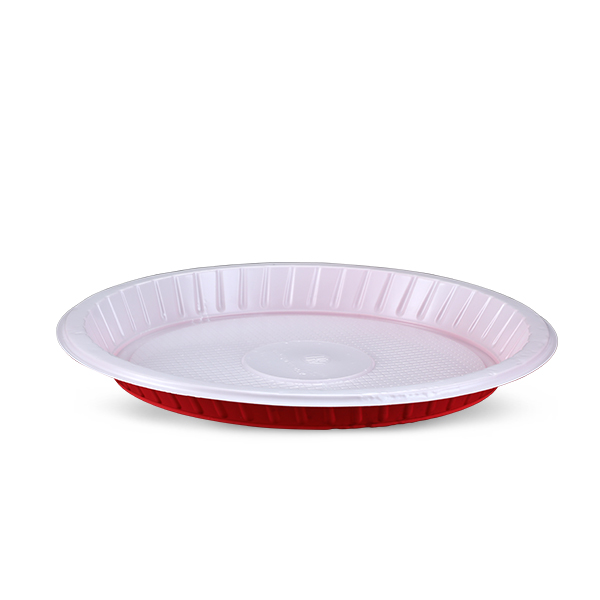 Two Color Plate 9 CM 25 Pcs Set