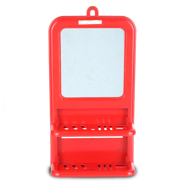 Wall Mirror - Red