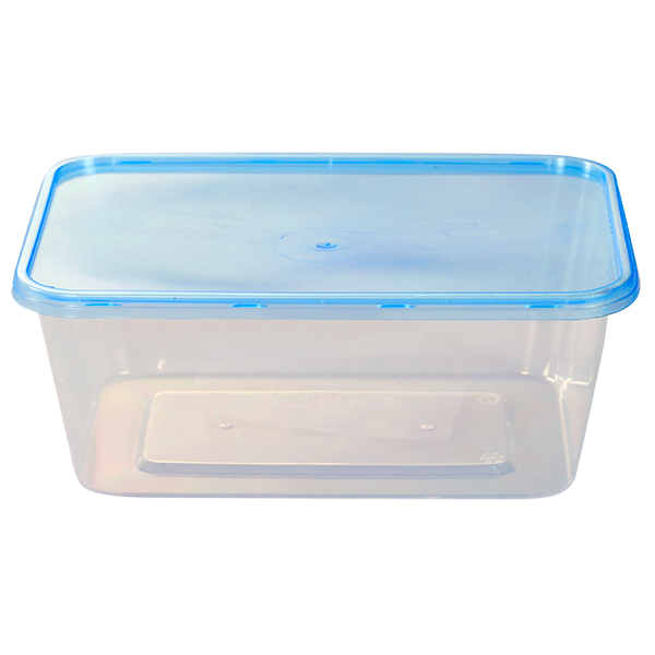 Tiny Rtg Container 1000 ML - Trans Blue