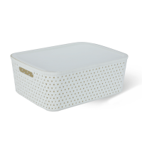 Wilko Large RTG Basket-White